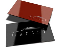 Gloss Laminated Business Cards