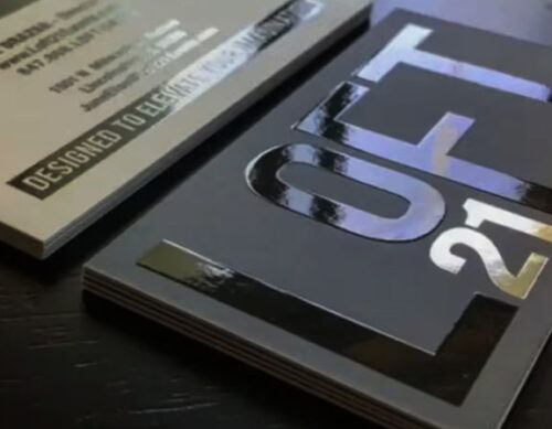 UV Spot Business Cards